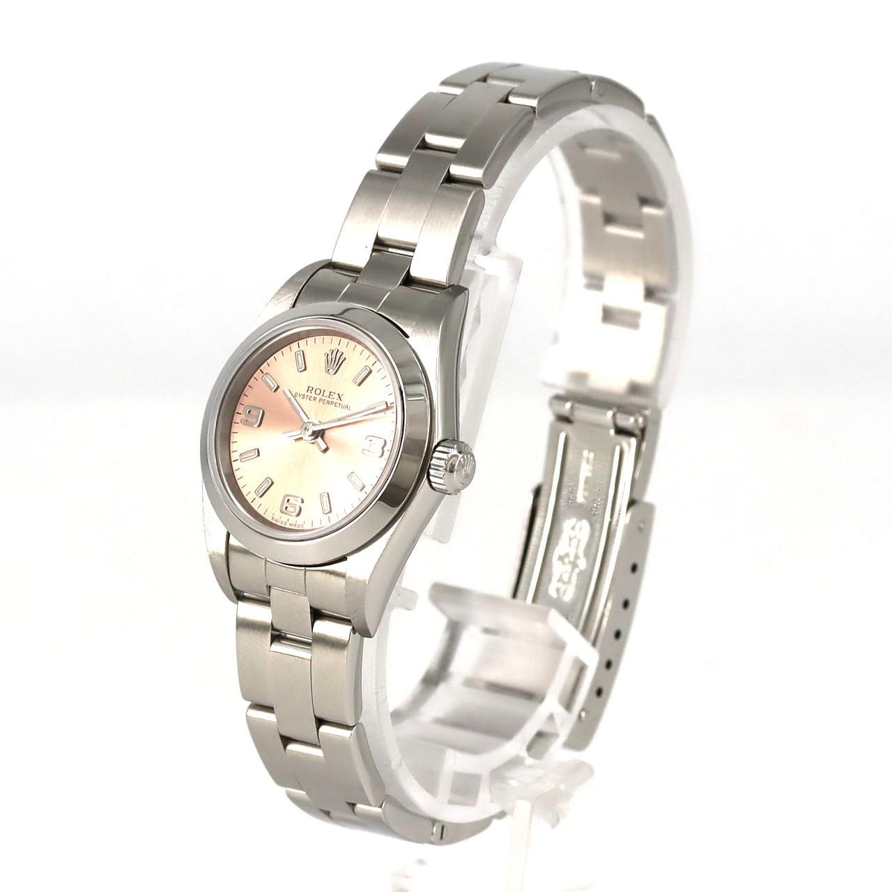 ロレックス オイスターパーペチュアル 76080 SS 自動巻 F番