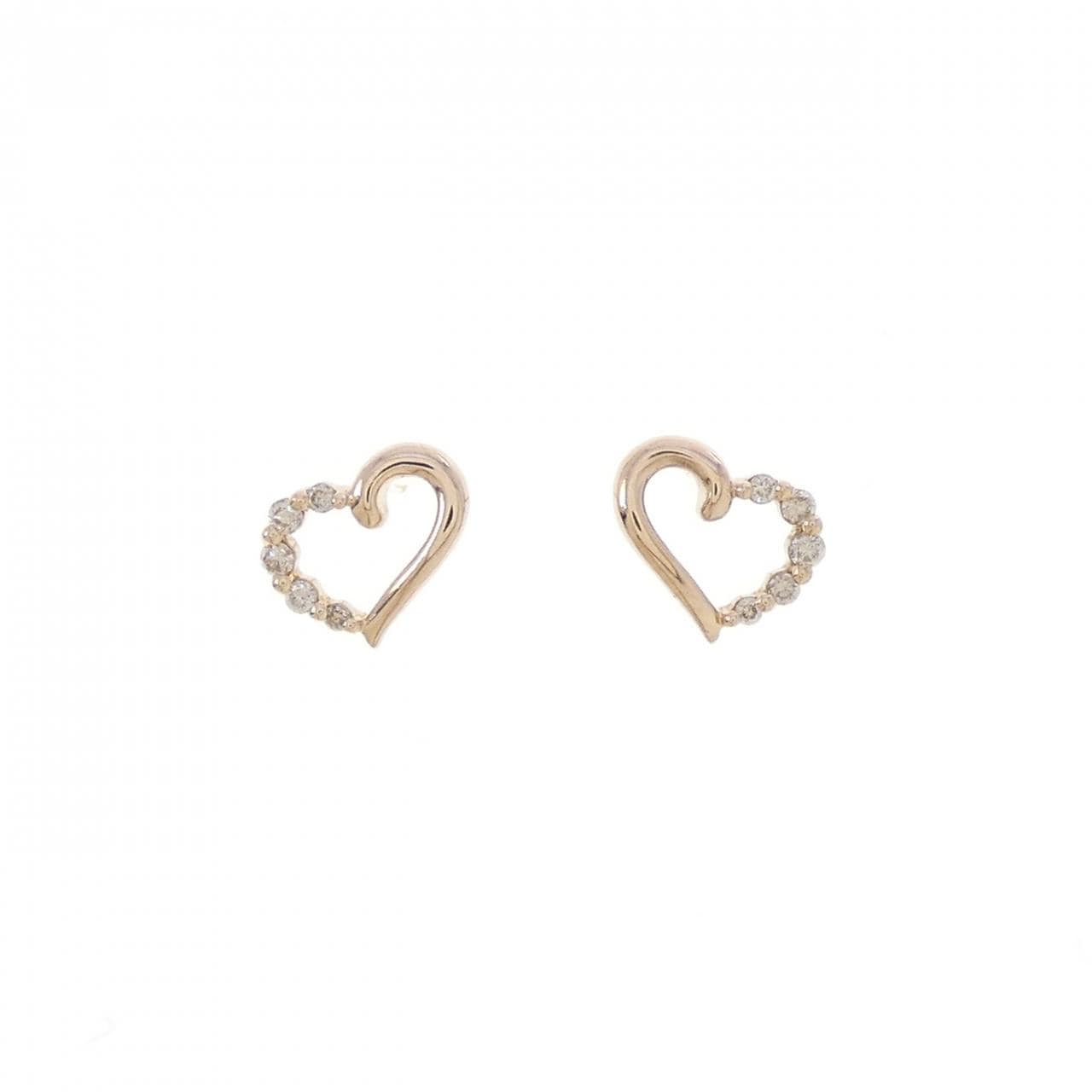 4゜C ダイヤモンド ピアス
