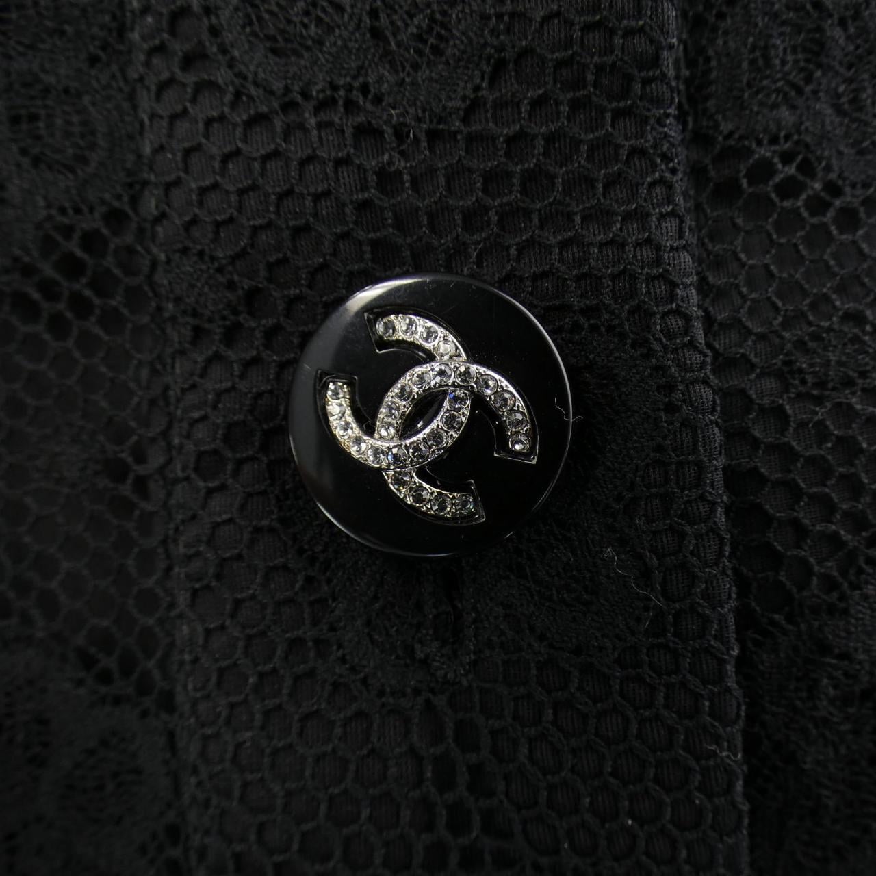 シャネル CHANEL ノーカラージャケット