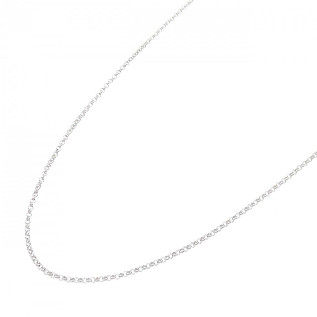 K18WG chain necklace
