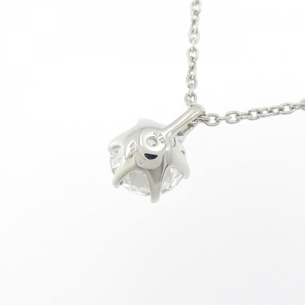 【リメイク】PT900/PT850 ダイヤモンド ネックレス 0.712CT D SI1 3EXT