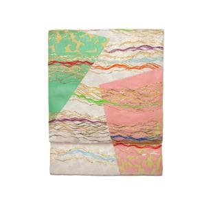 【新品】名古屋帯　【たつむら】綺羅がすみ