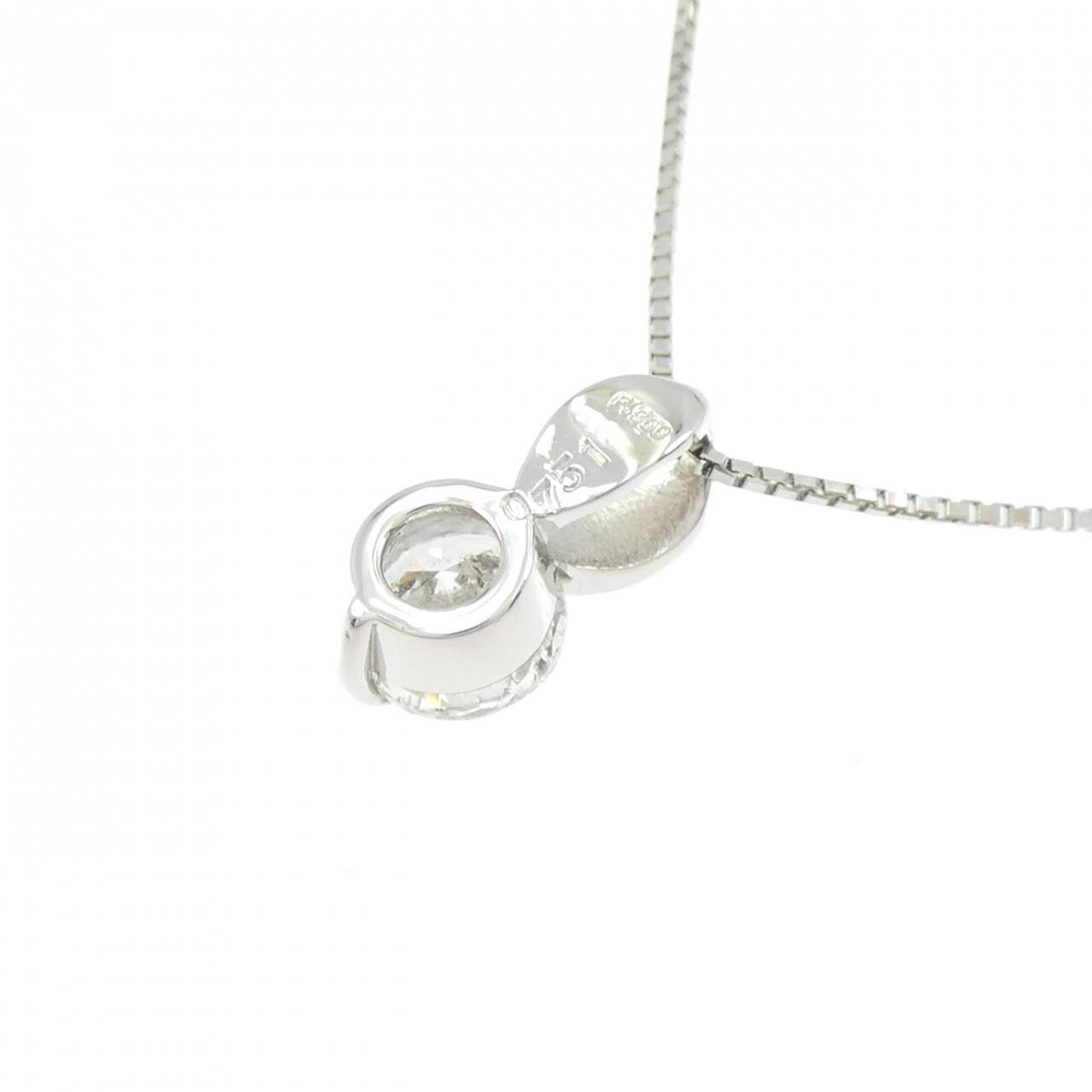 PT900/PT850 ダイヤモンド ネックレス 0.751CT