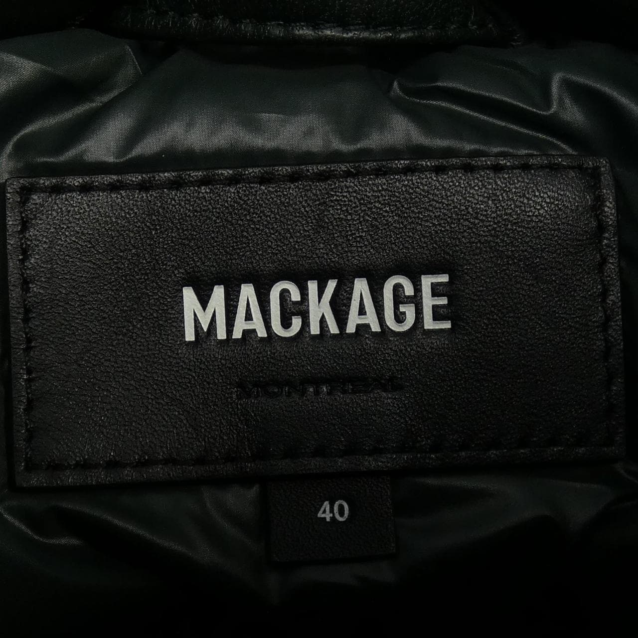 マッカージュ MACKAGE ダウンベスト