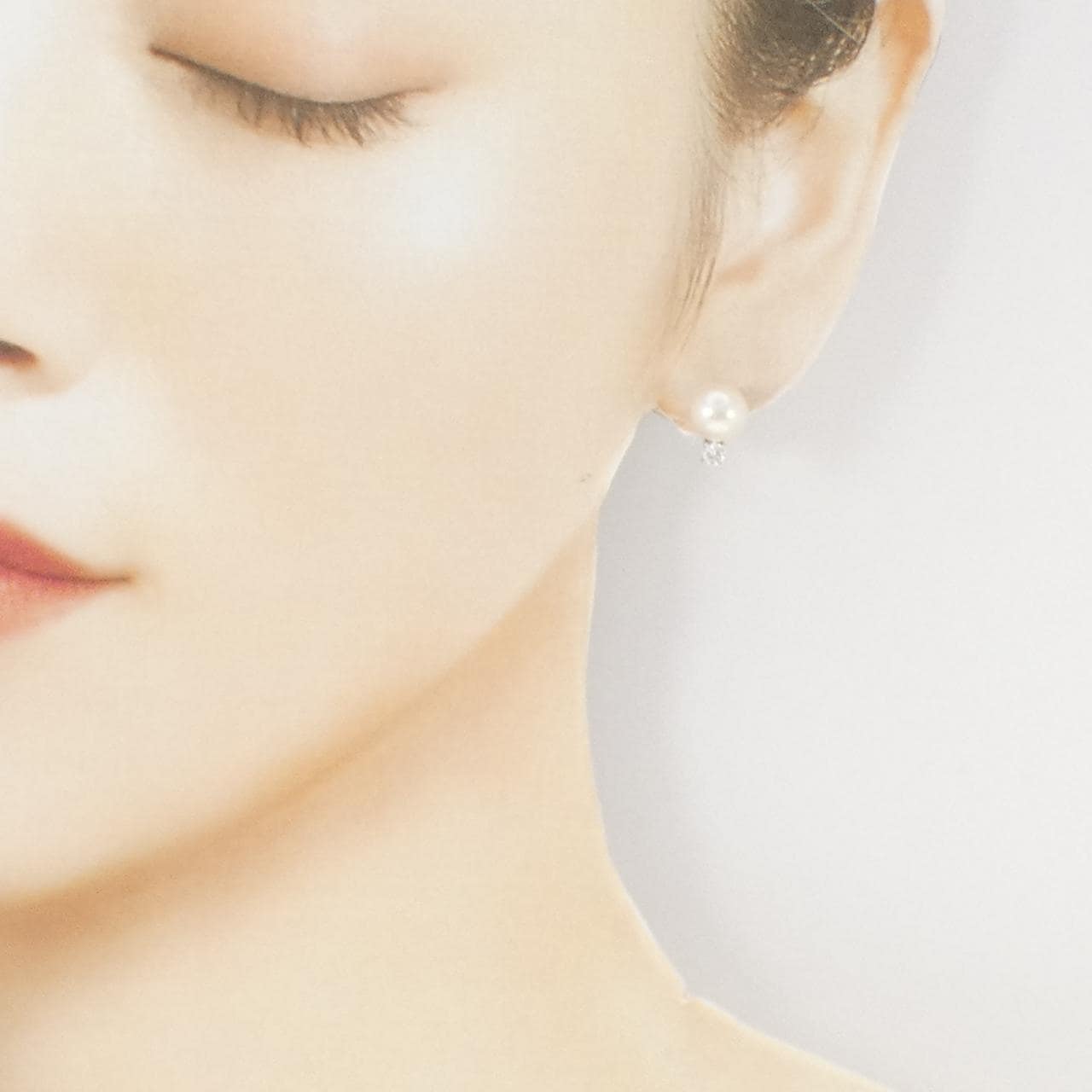 ティファニー アコヤパール ピアス 7.8mm