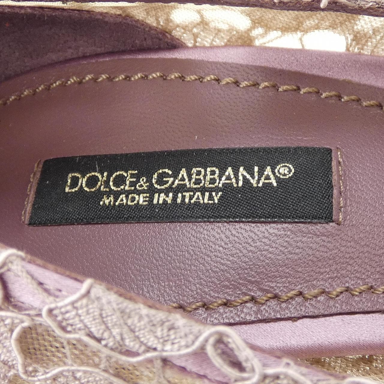ドルチェアンドガッバーナ DOLCE&GABBANA パンプス
