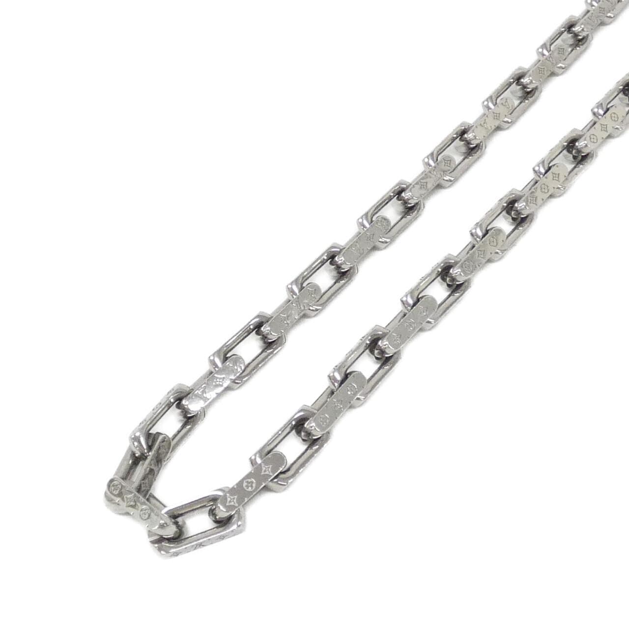 LOUIS VUITTON Collier Chain Monogram M00307 Necklace