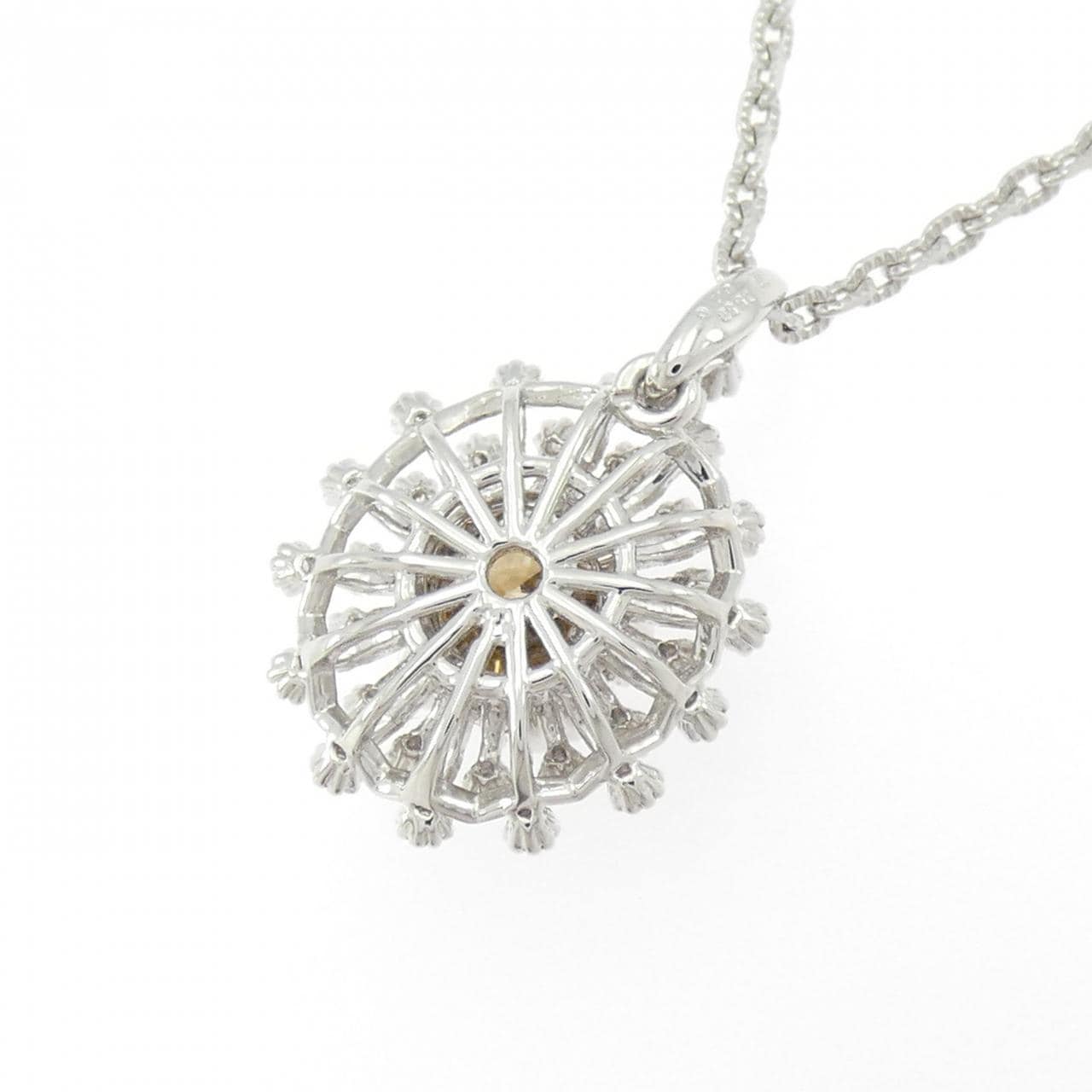 PT950/PT850 Diamond Necklace 1.553CT