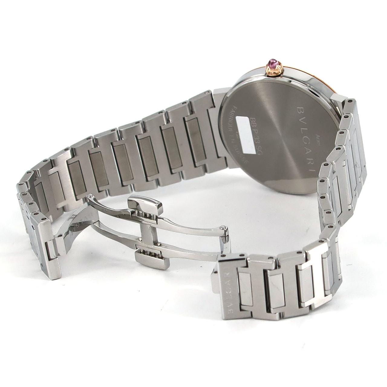 [BRAND NEW] BVLGARI BVLGARI BVLGARI PG Combi 12P 103757/BBP33SG SSxPG Quartz