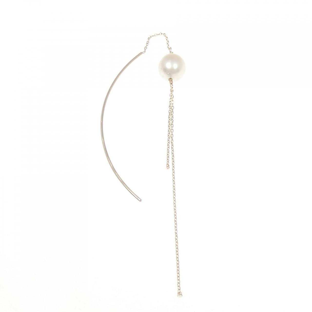 K10YG アコヤパール ピアス 7.9mm 片耳