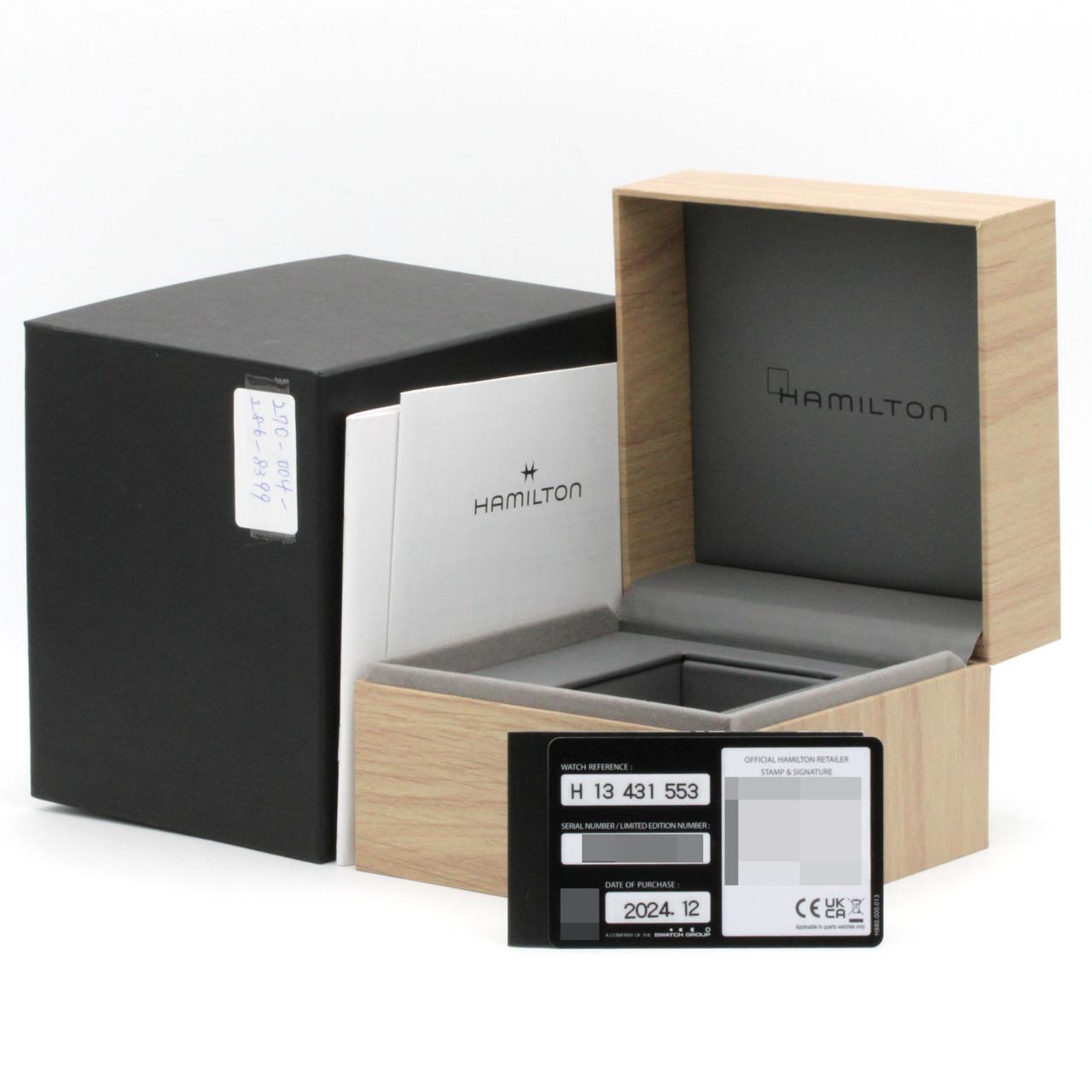 【ノーメンテナンス還元価格】ハミルトン ボルトン GP H134310/H13431553 GP クォーツ