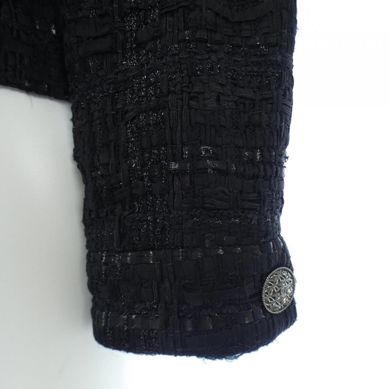 シャネル CHANEL ノーカラージャケット