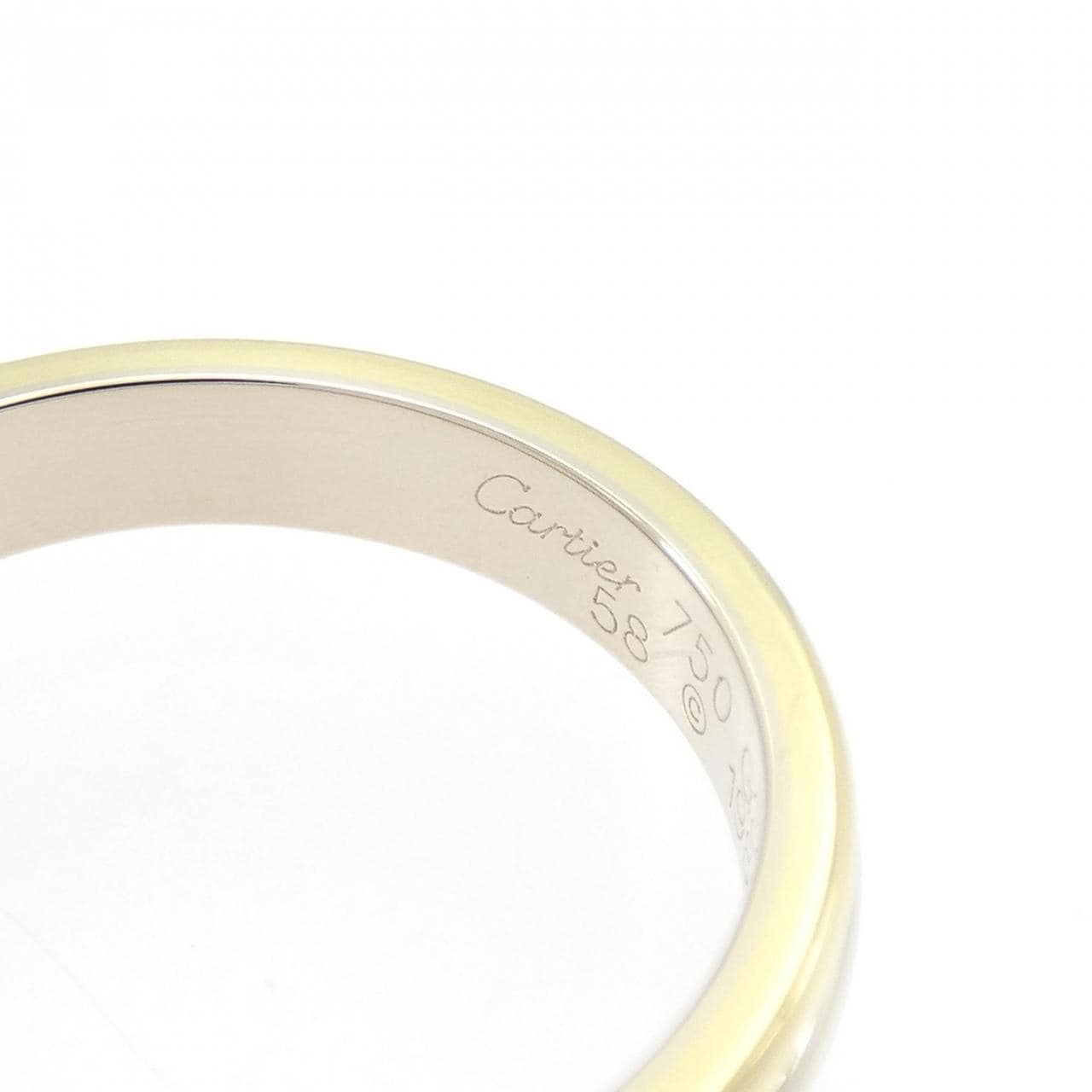 カルティエ スリーゴールドウェディング リング