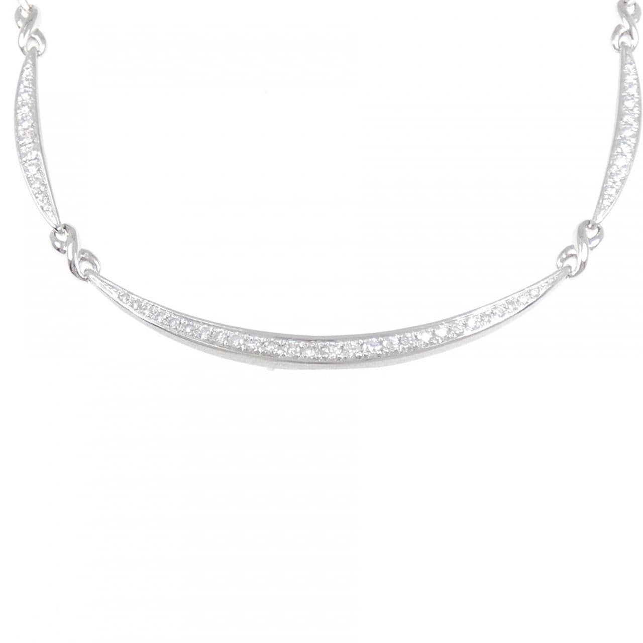 PT900 ダイヤモンド ネックレス 1.00CT