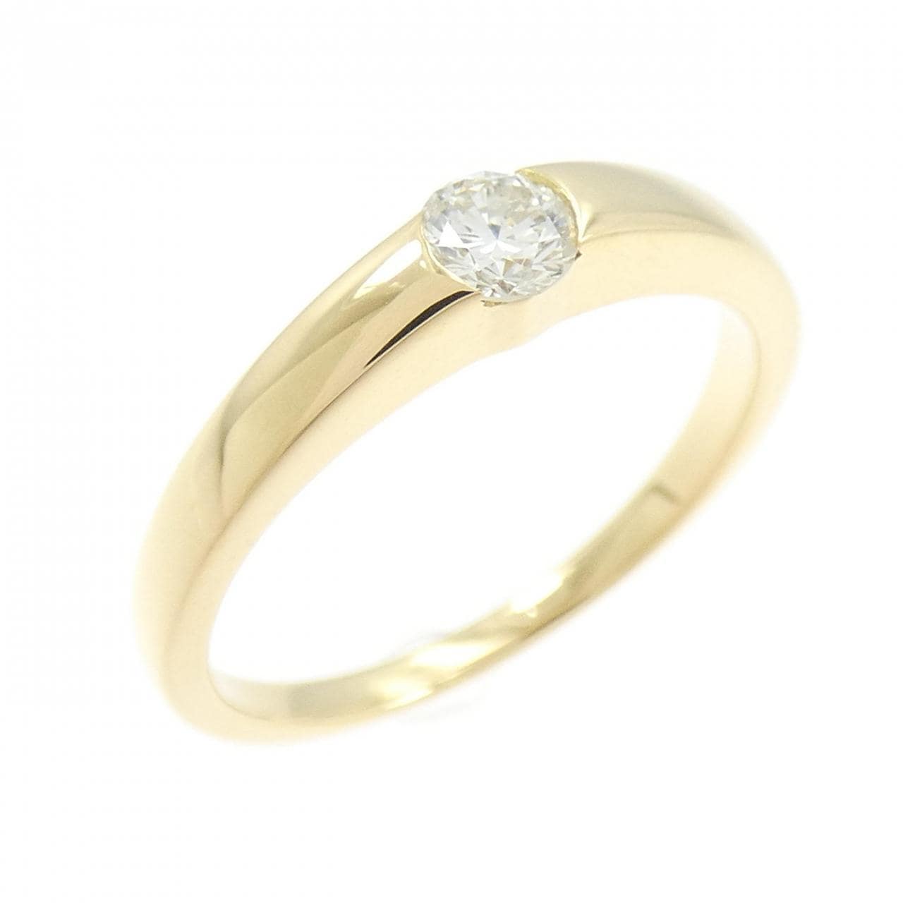 K18YG ダイヤモンド リング 0.203CT