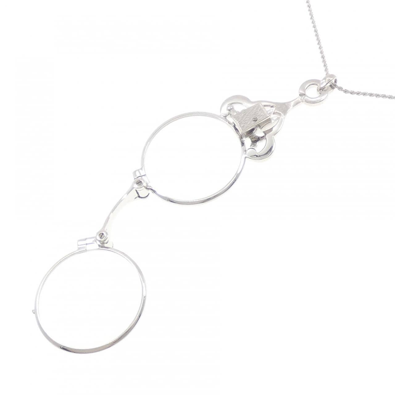 クイーン ダイヤモンド ネックレス 0.08CT