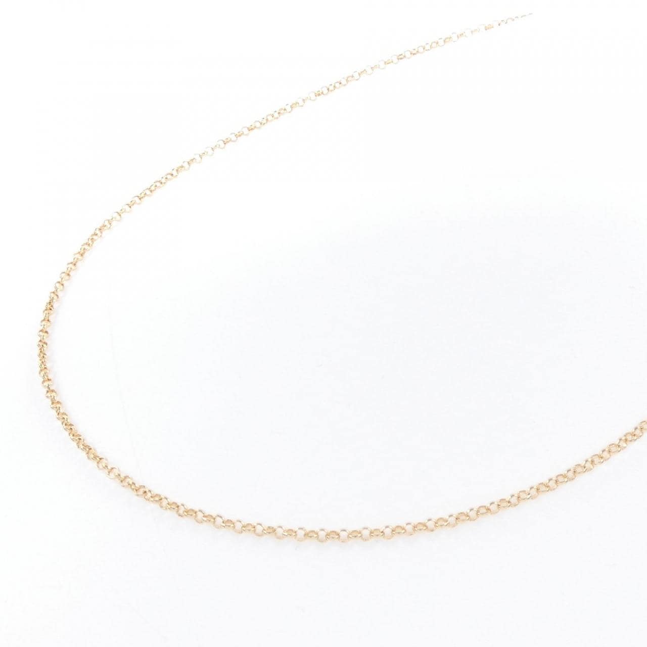 クロムハーツ CHROME HEARTS ROLL CHAIN I18 GLD 205014937GLDI18001 NECKLACE
