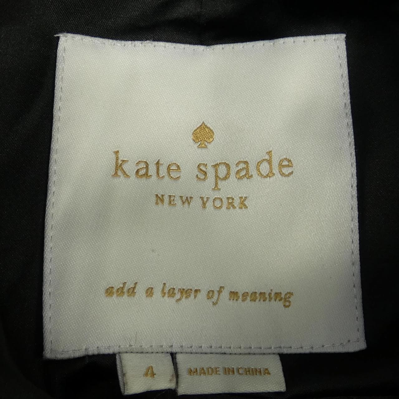 ケイトスペード kate spade ダウンコート