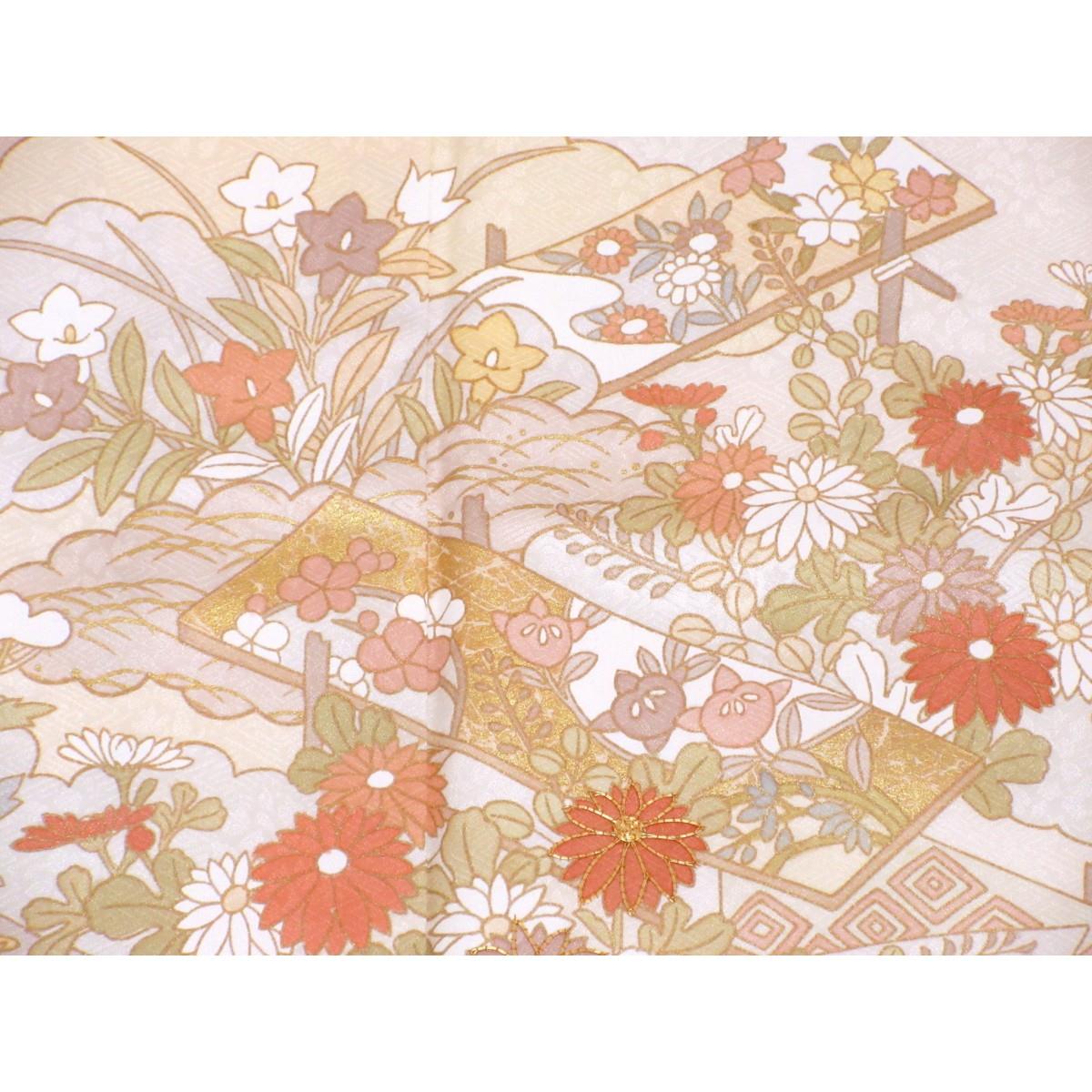 【未使用品】訪問着【藤井寛】