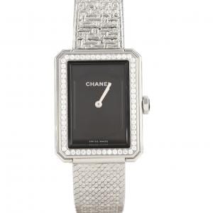 シャネル ボーイフレンドツイード/D H4877 SS クォーツ