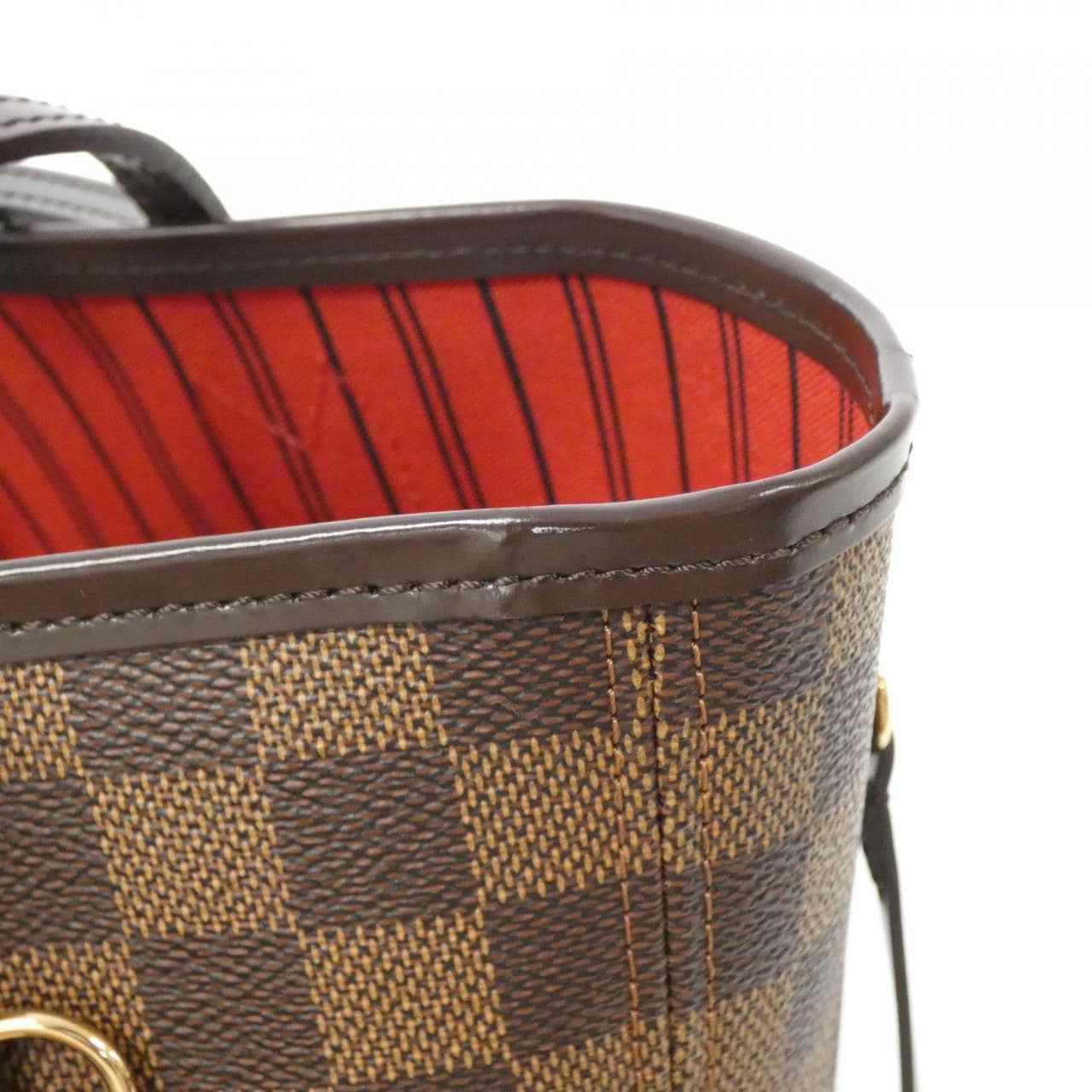 LOUIS VUITTON Damier Neverfull 中號包 N41358