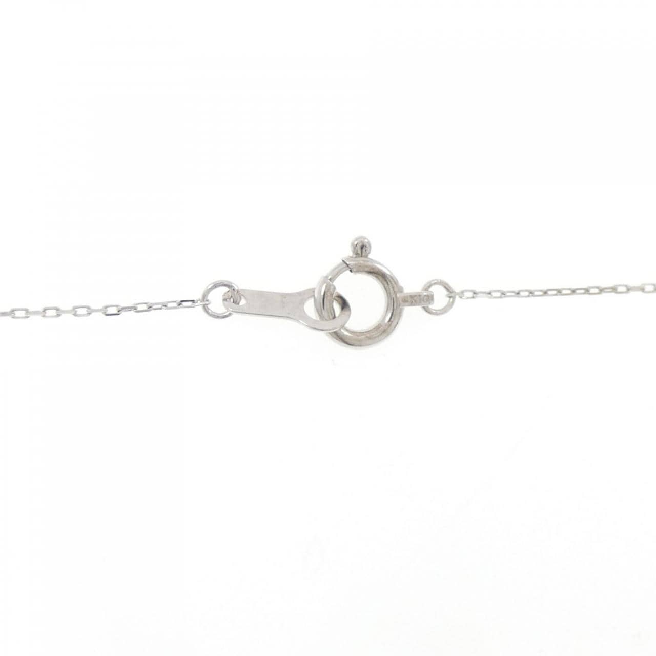 K10WG ダイヤモンド ネックレス 0.05CT