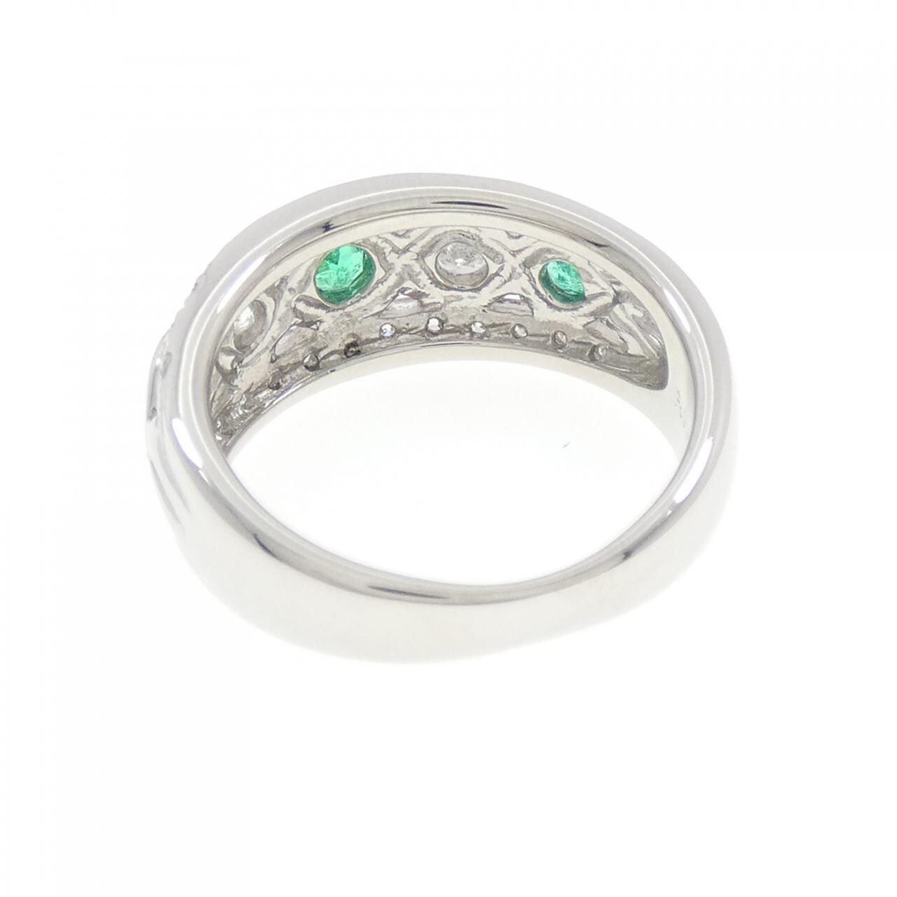 PT エメラルド リング 0.16CT