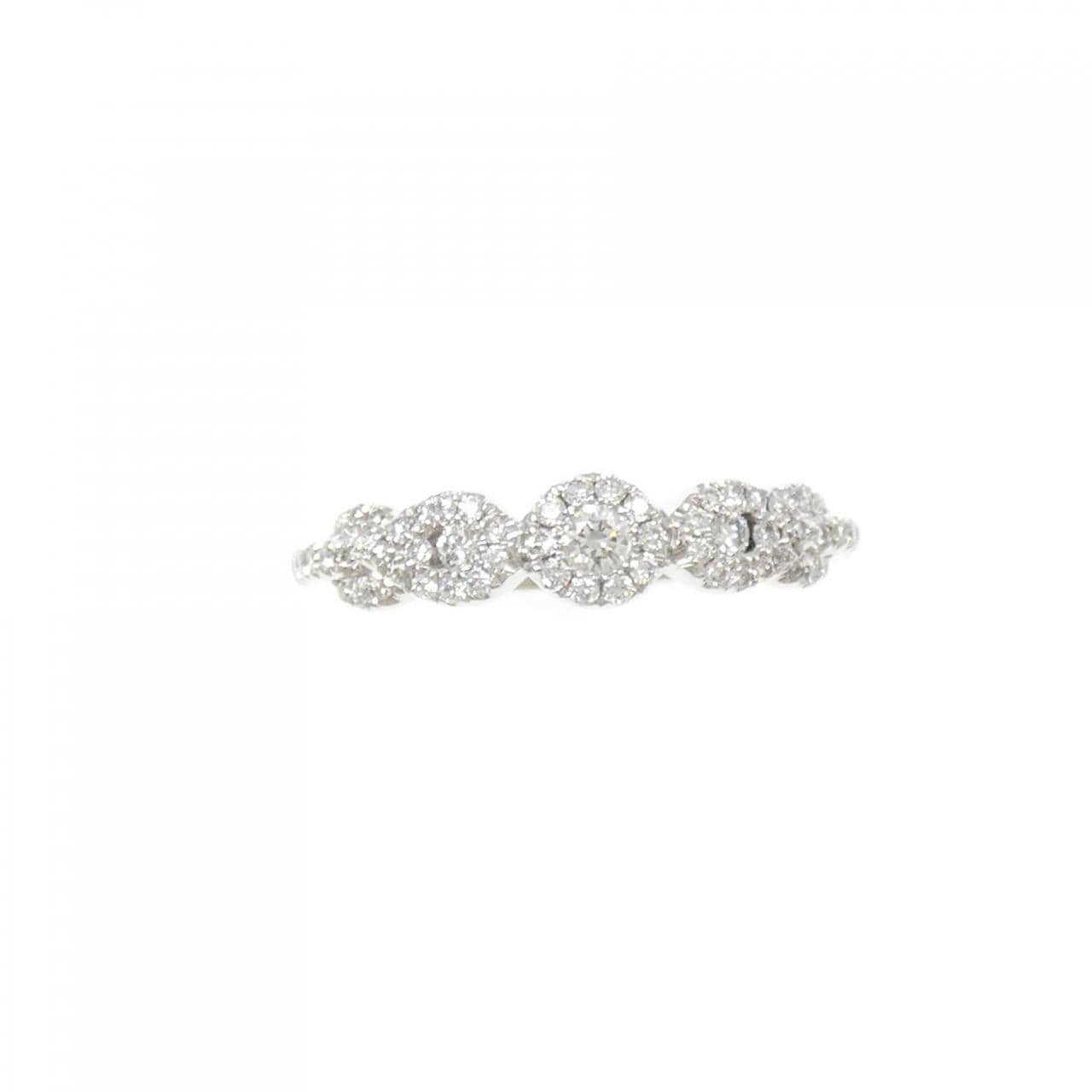 750WG ダイヤモンド リング