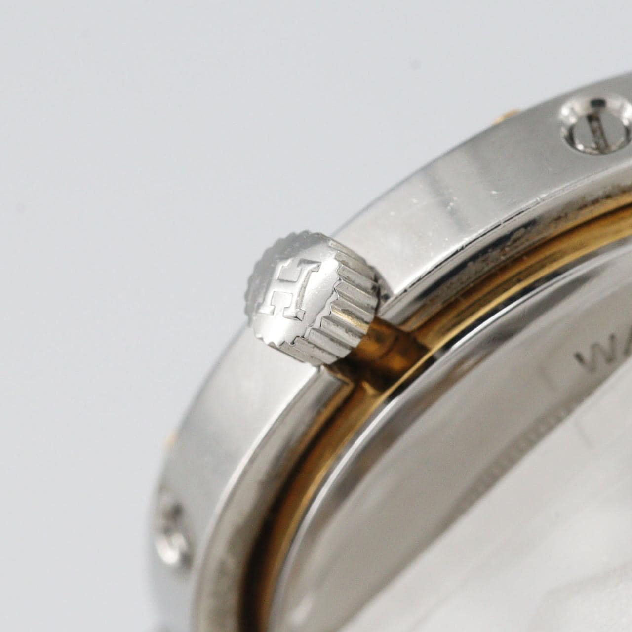 【ノーメンテナンス還元価格】エルメス クリッパー コンビ SSxGP クォーツ