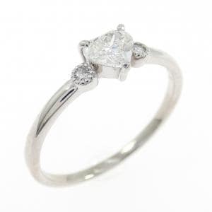 PT900 ハート ダイヤモンド リング 0.304CT