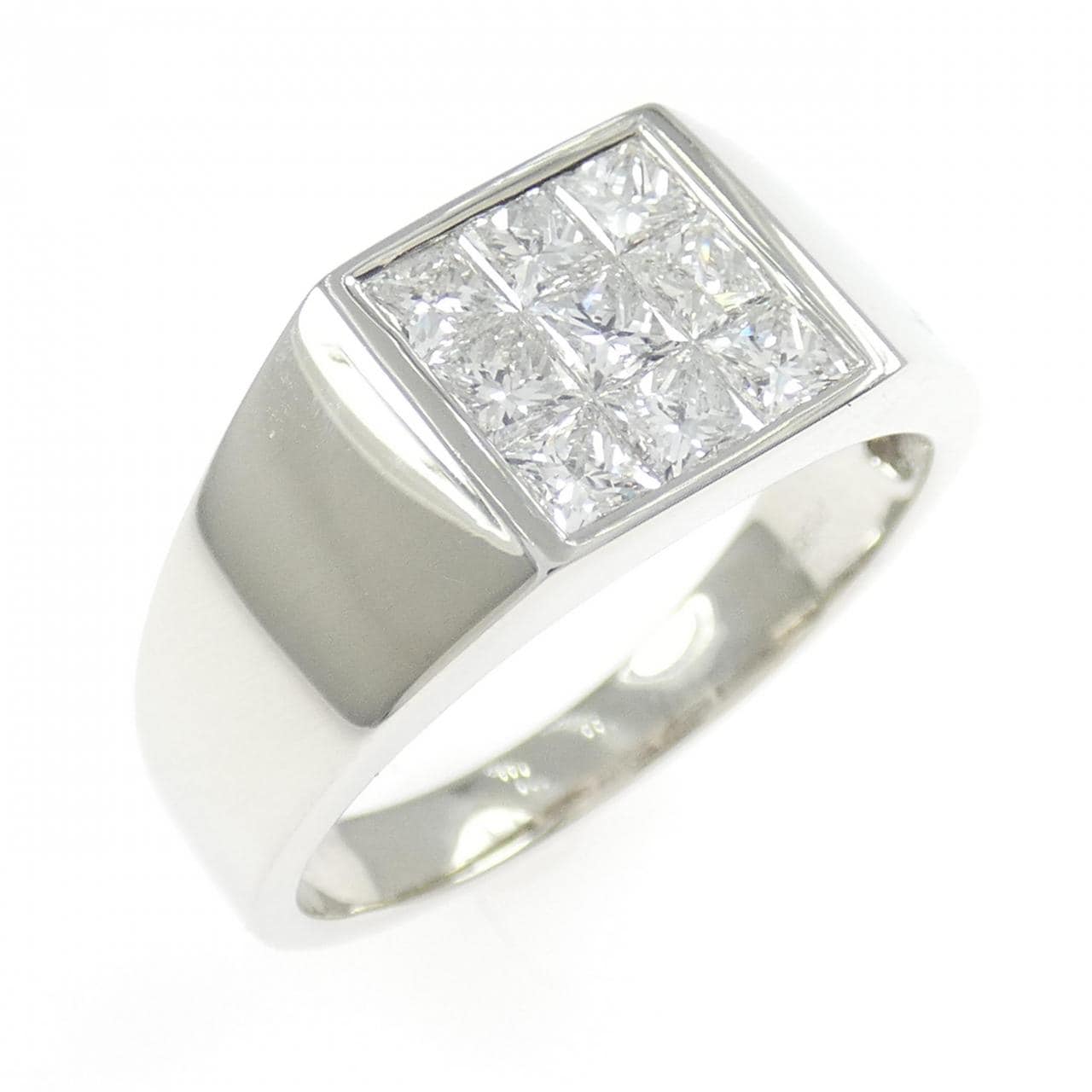 PT950 ダイヤモンド リング 1.05CT