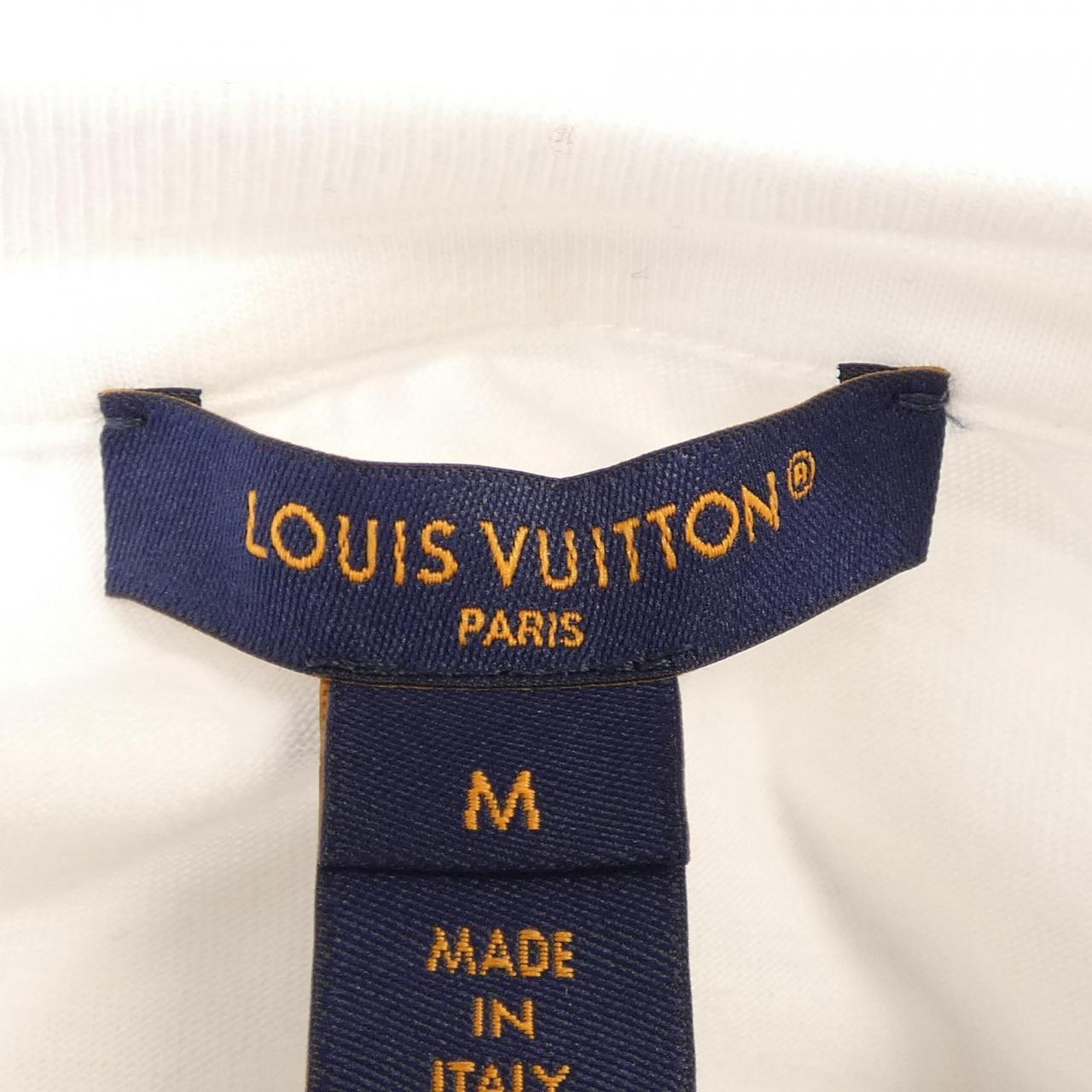 ルイヴィトン LOUIS VUITTON LOUIS VUITTONプリントTシャツ FITS02LCT Tシャツ