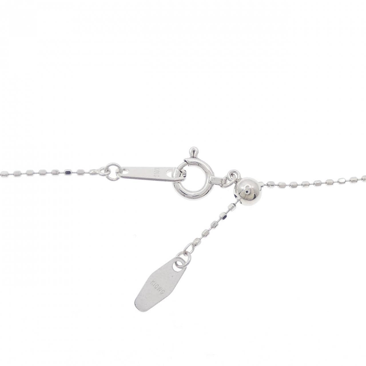 K10WG ブルートパーズ ネックレス