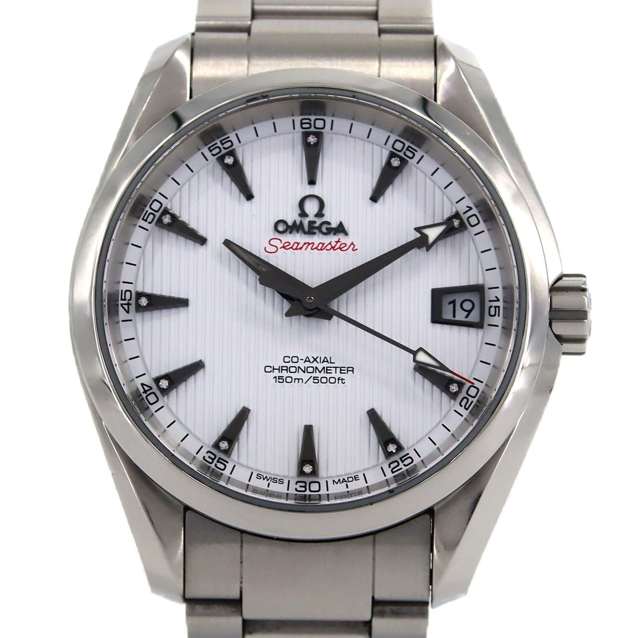 欧米茄 海马 Aqua Terra Co-Axial 11P 231.10.39.21.54.001 SS自动上弦