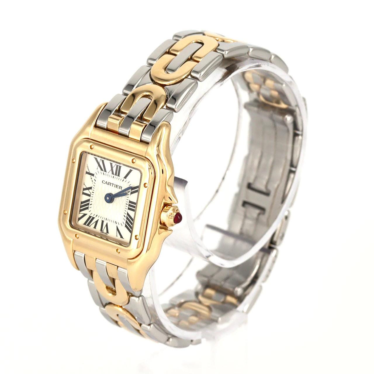 カルティエ パンテールアールデコSM YGコンビ LIMITED W25046S1 YG クォーツ