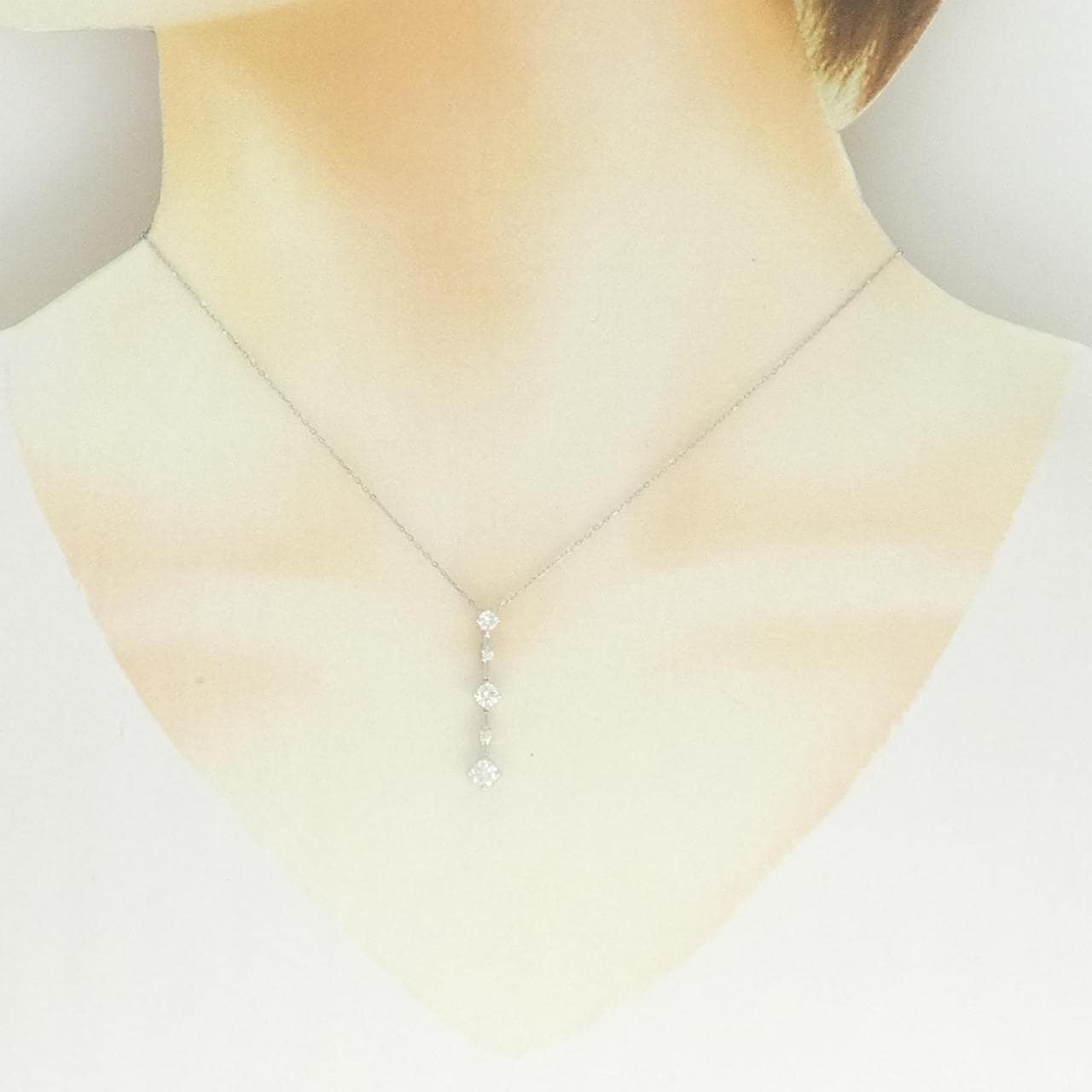 トリロジー ダイヤモンド ネックレス 0.50CT