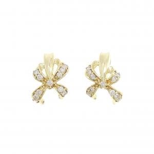 K18YG ダイヤモンド ピアス 0.32CT