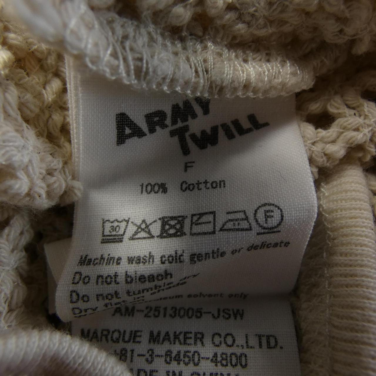 ARMY TWILL パーカー