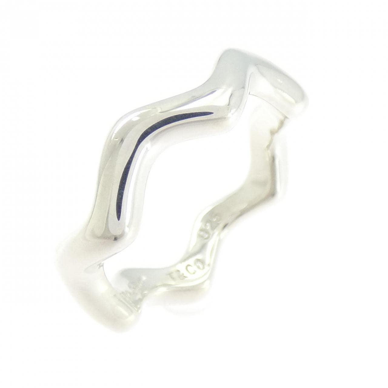 ティファニー ジグザグ リング