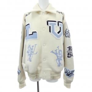 ルイヴィトン LOUIS VUITTON マルチパッチミックスドレザーバーシティブルゾン HNL91EMJY スタジャン