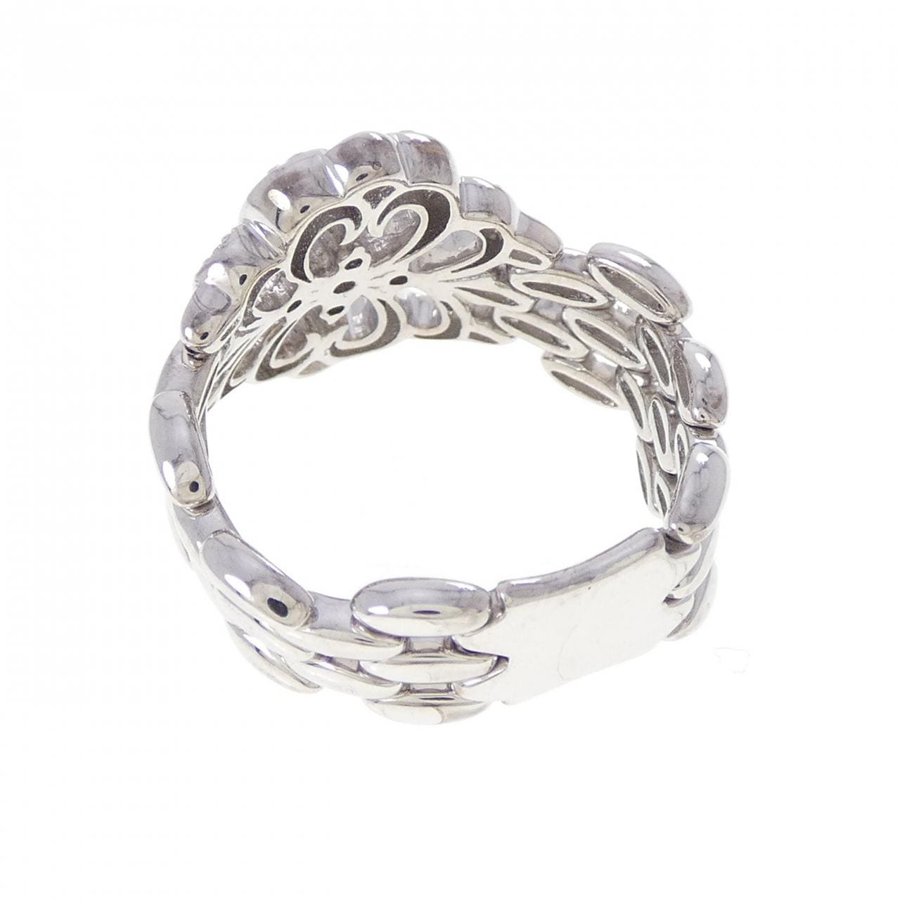 K18WG ダイヤモンド リング 0.28CT