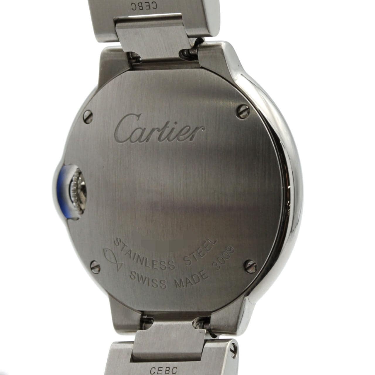 【ノーメンテナンス還元価格】カルティエ バロンブルーSM･11P WE902073 SS クォーツ