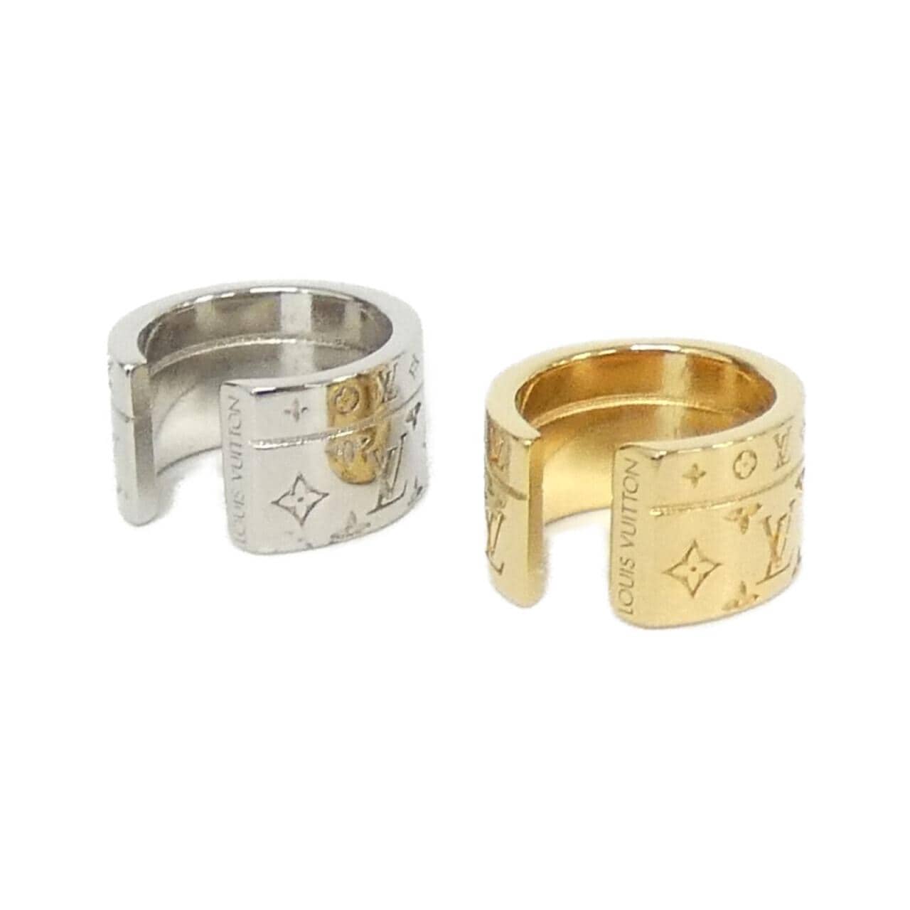 ルイヴィトン セット イヤーカフ ナノグラム M01366 イヤーカフ