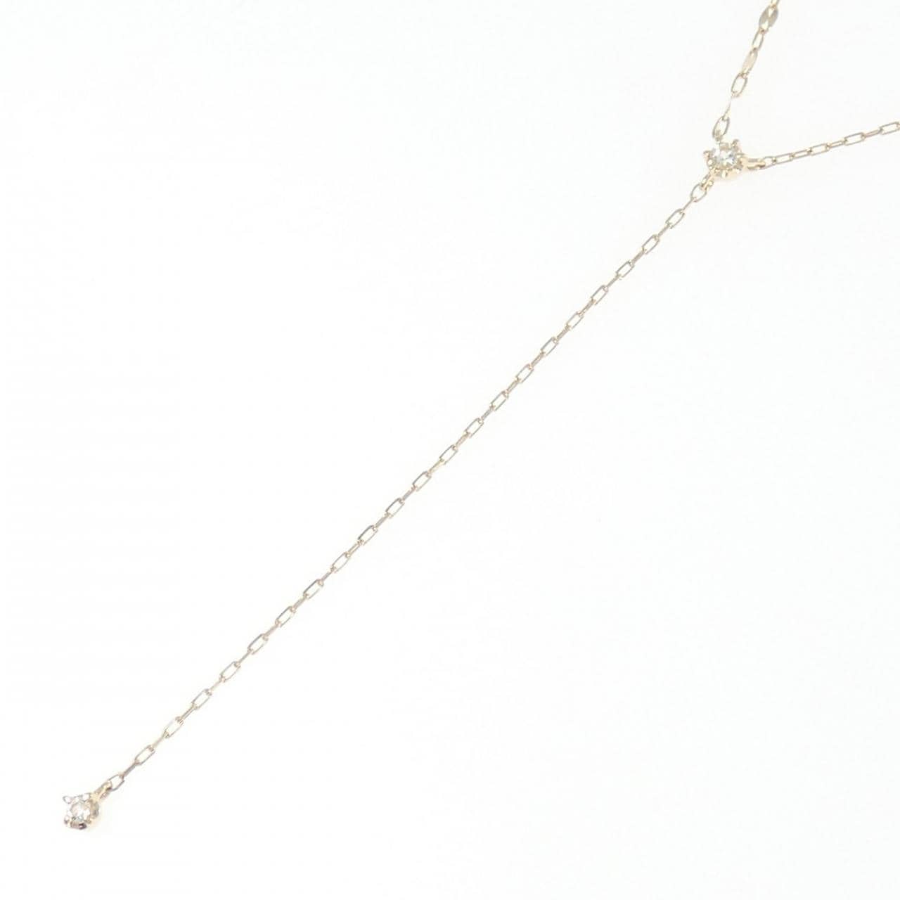 4゜C ホワイトトパーズ ネックレス