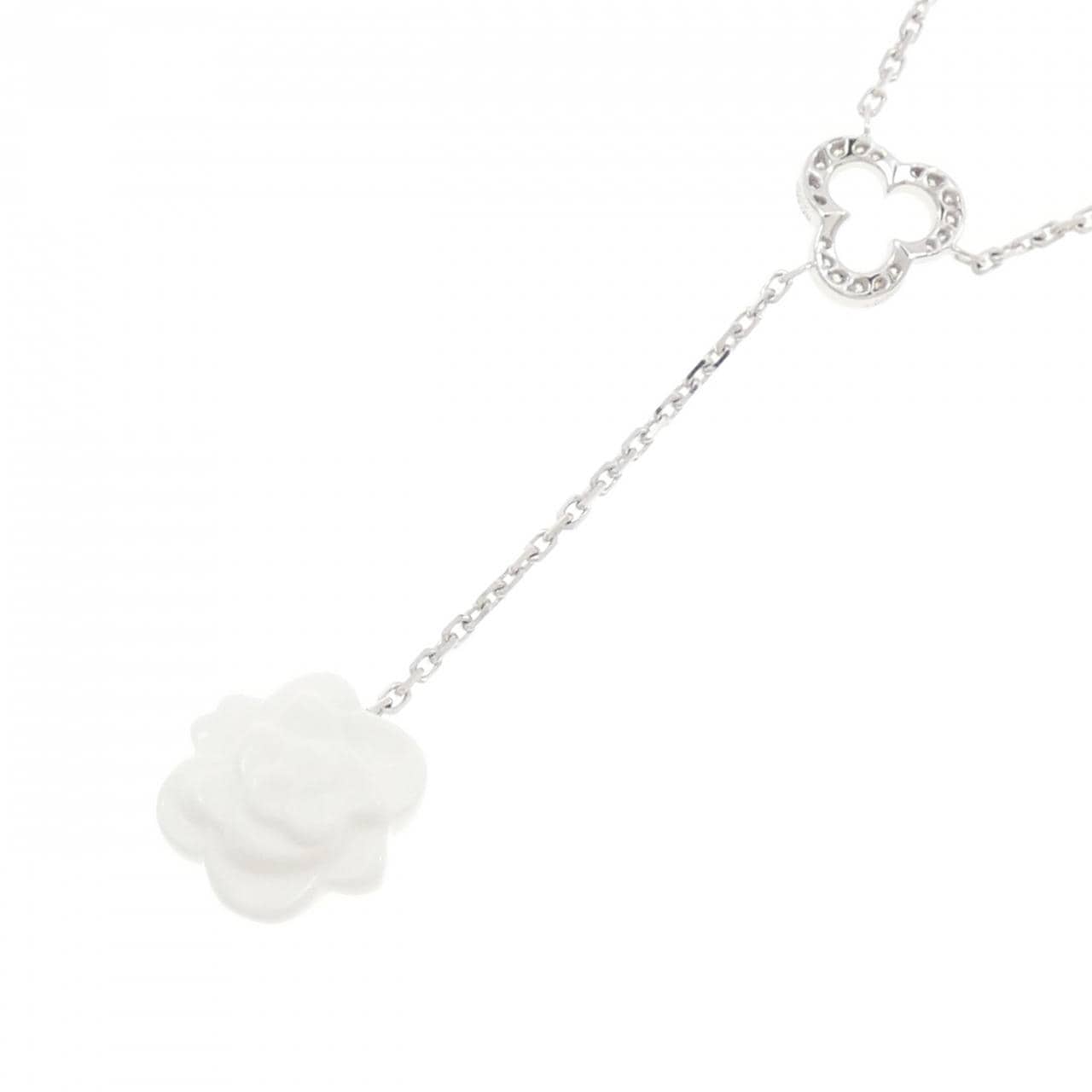 CHANEL camellia necklace
