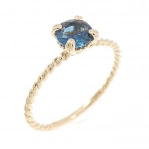 アガット ブルートパーズ リング