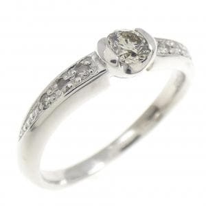 PT950 ダイヤモンド リング 0.20CT