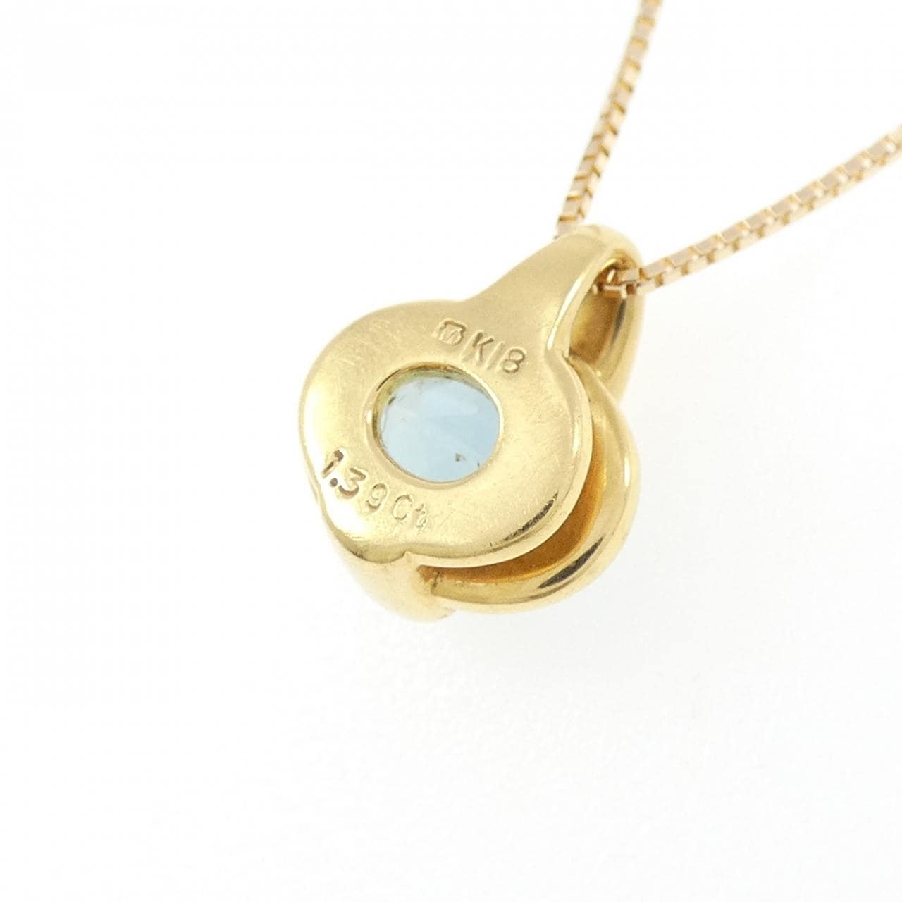 ミキモト アクアマリン ネックレス 1.39CT