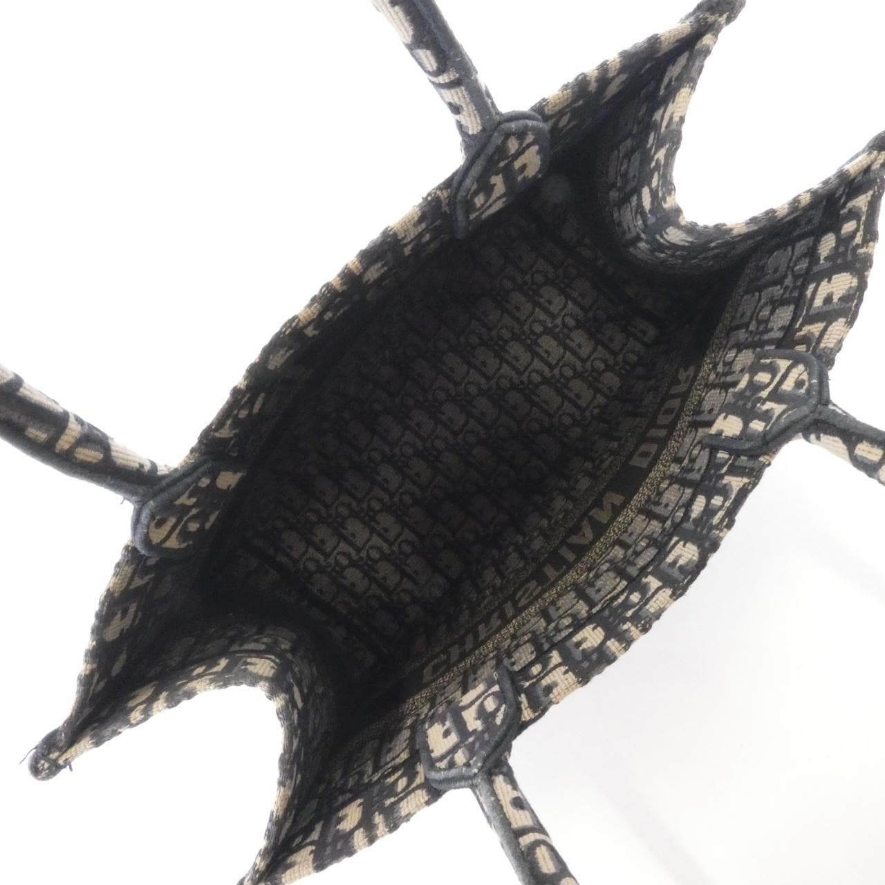 クリスチャンディオール DIOR OBLIQUE ディオール ブック トート ミディアム M1296ZRIW バッグ