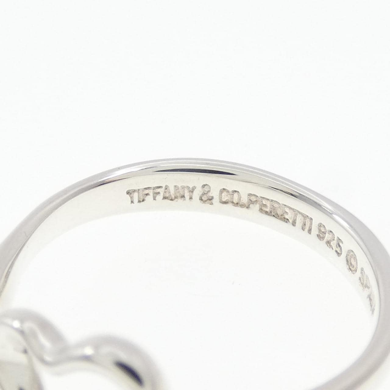 ティファニー オープンハート リング